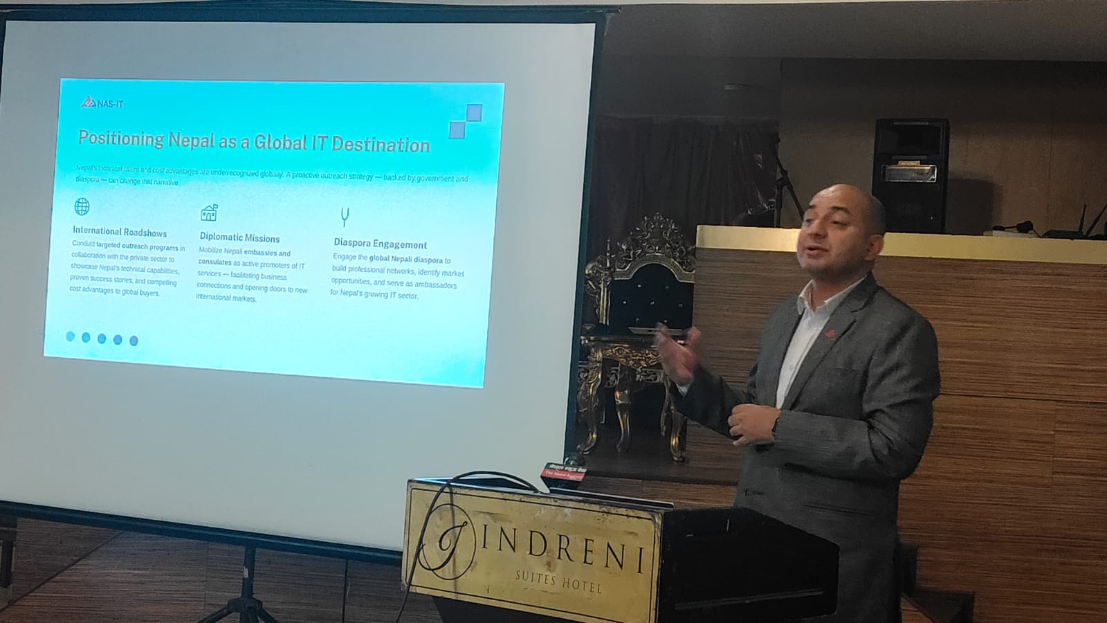 आईटी क्षेत्रलाई उच्च प्राथमिकता दिन एनएएस–आइटीको स...