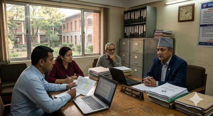 तलब पचाएर फर्किएनन् त्रिविका प्राध्यापकहरु, साँवाब...