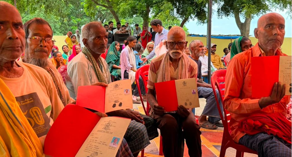 ५८ वर्षपछि रुपन्देहीका भूमिहिनले पाए लालपुर्जा, २७१ परिवार बने जग्गाधनी