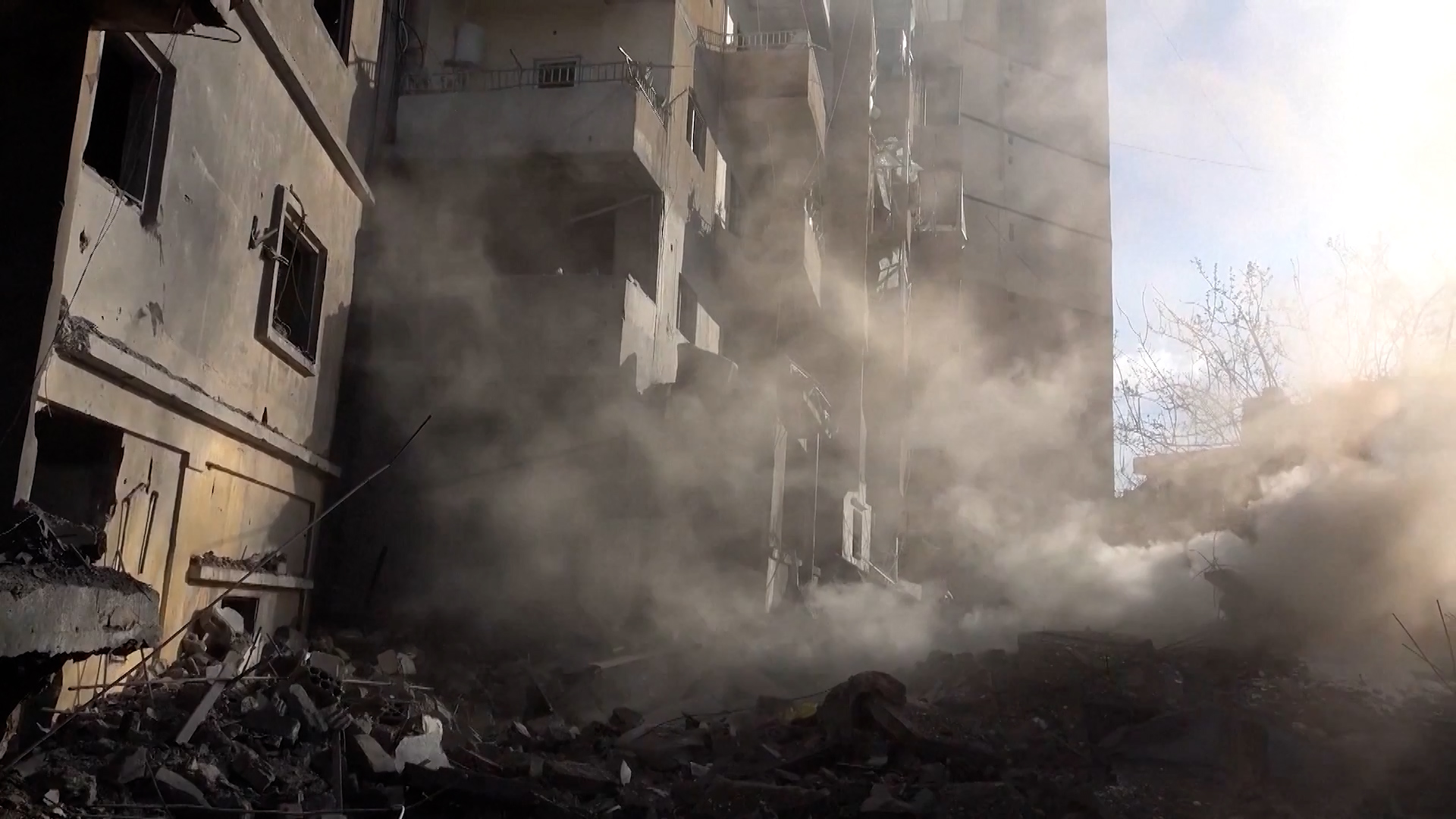 युद्धविराम लागू हुनुअघि दक्षिणी लेबनानमा ठूलो मात्रामा हवाई आक्रमण