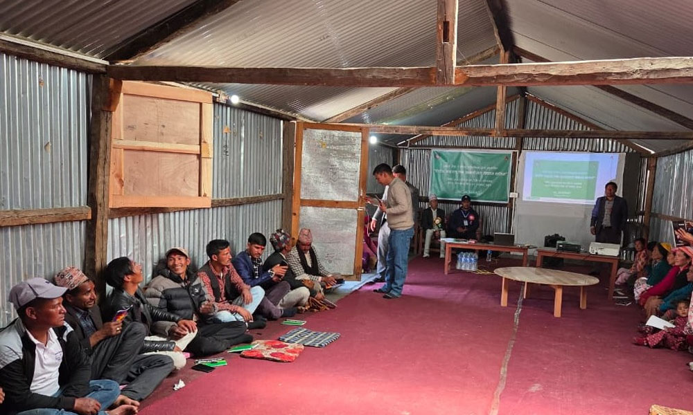 नबिल बैंक १६ स्थानमा सिपमूलक वित्तीय साक्षरता तथा उद्यमशीलता विकास तालिम दिँदै