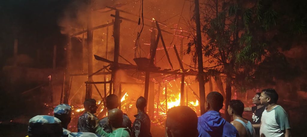 उदयपुरको बेल्टारमा भीषण आगलागी, दुई जनाको शव फेला