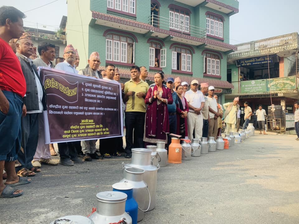 दुग्ध उत्पादक किसानलाई तीन करोड अनुदान