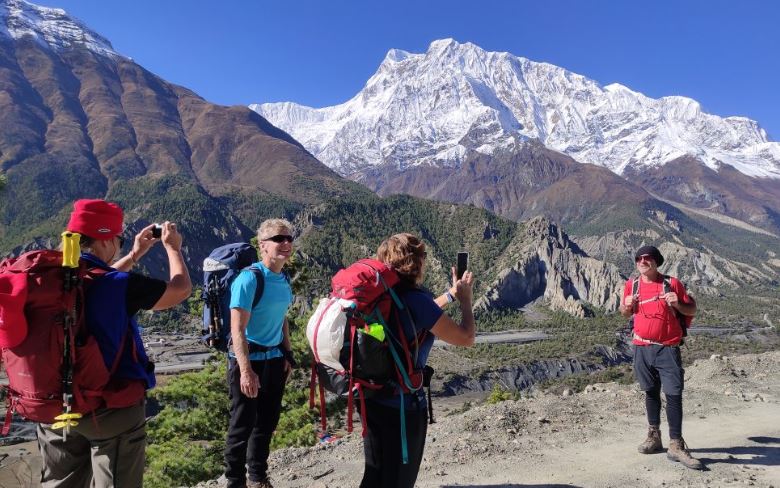 कात्तिक महिनामा मात्रै अन्नपूर्ण संरक्षण क्षेत्रमा भित्रिए ३३ हजार तीन सय १० विदेशी पर्यटक