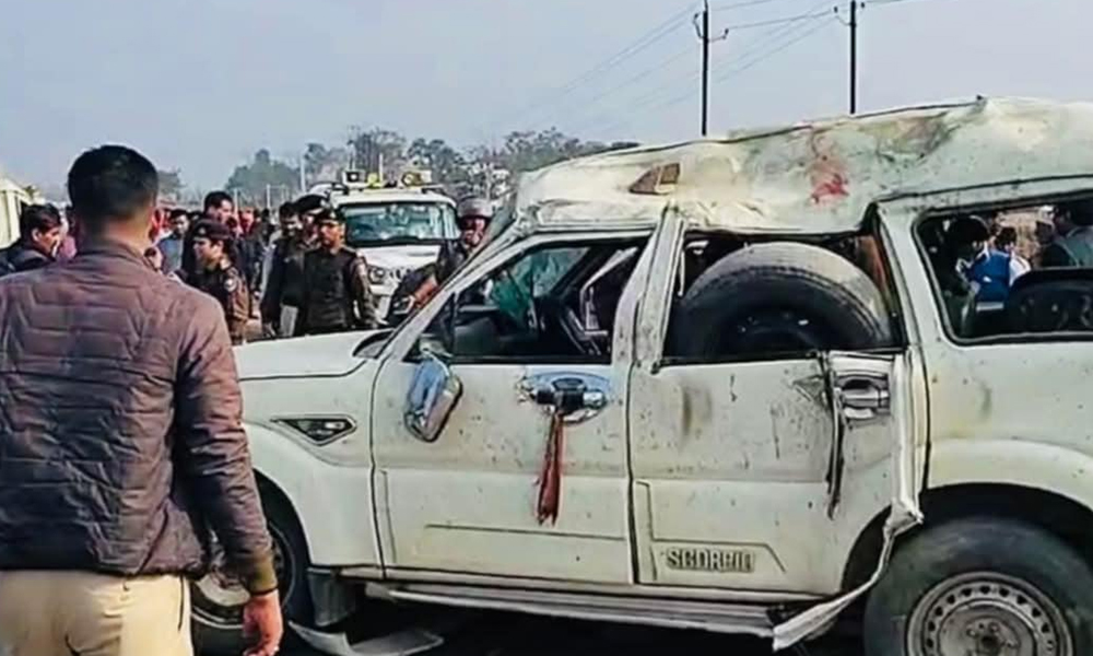महाकुम्भबाट फर्किरहेको गाडी दुर्घटना, पाँच नेपालीको मृत्यु