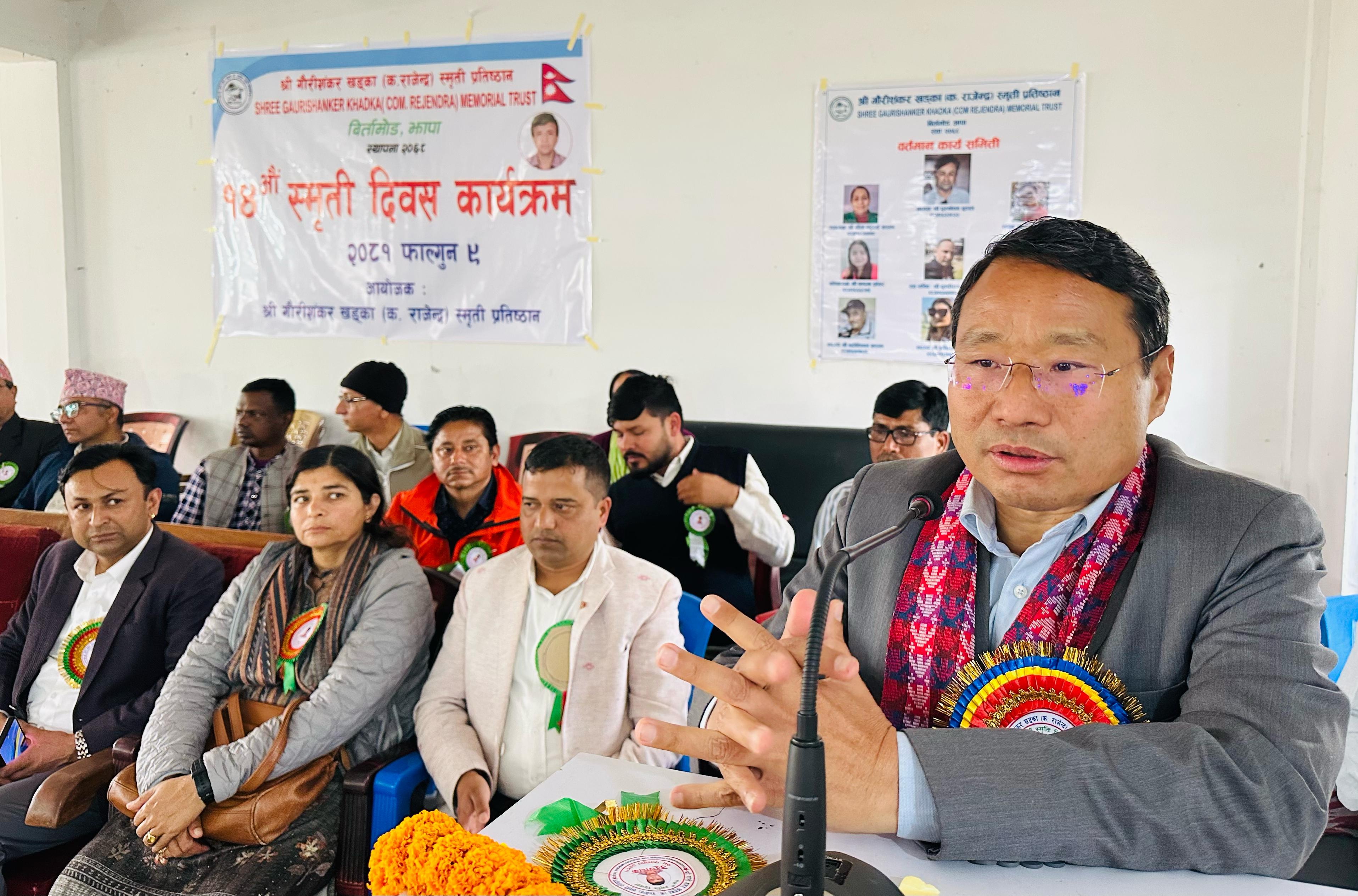 म जस्ता मन्त्रीका छोराछोरीले पाउँदै आएको आरक्षण कोटा बन्द गर्नुपर्छः वर्षमान