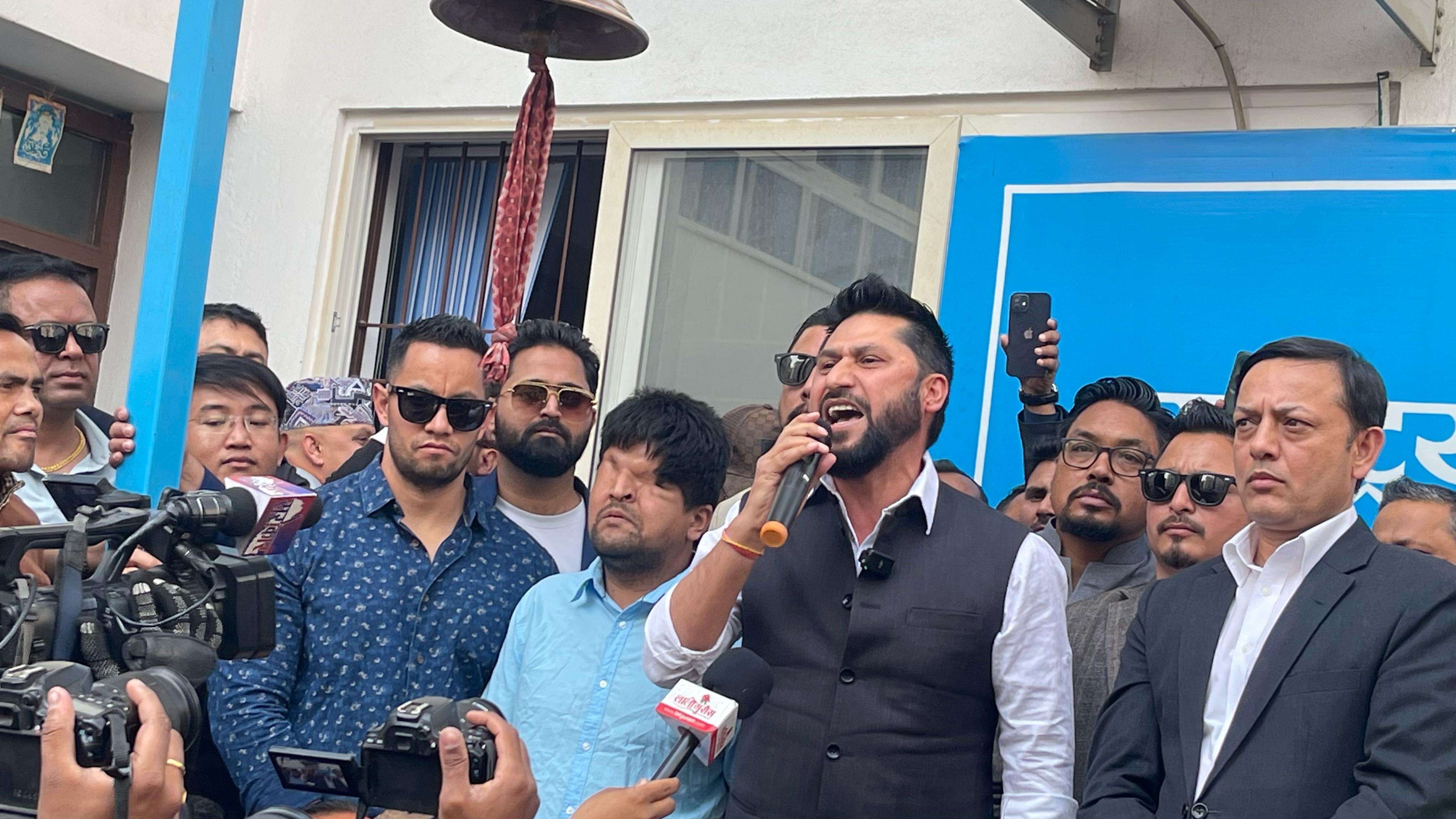 दुई तिहाईको सरकारले मलाई जिउँदै छोडेको छ, यही नै मेरो जित हो :रवि लामिछाने